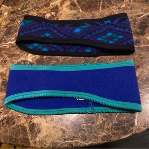 Vintage L.L. Bean adult fleece headbands